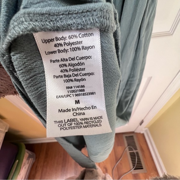 Frye Sleeveless Midi Tank Dress In Desert Blue Boho Coastal Beach Pockets M - Picture 7 of 10